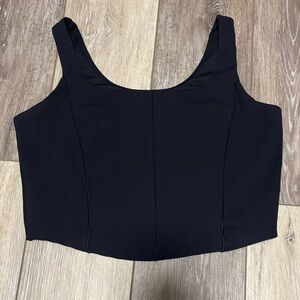 Corset Seam Sports Bra & Leggings Set